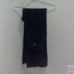 Black wide leg H&M jeans